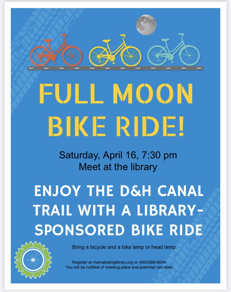 Full Moon Bike Ride on the D&H Canal in Mamakating – Sullivan O&W Rail ...